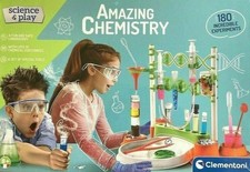 Image of Clementoni Science & Play Amazing Chemistry Scientific Lab Set (8+ Years)