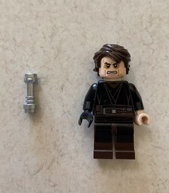 Lego Star Wars 9494 Anikin Skywalker Minifigure Sith Face Jedi Inception 