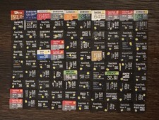 100x Micro SD Cards Lot-Mixed Sizes & Brands-Untested/For Parts-As Is-No Refund