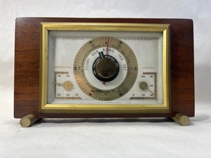 Vintage Airguide barometer thermometer hygrometer deco weather station