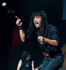 Joey Belladonna of American thrash metal band Anthrax performs Fal- Old Photo 2