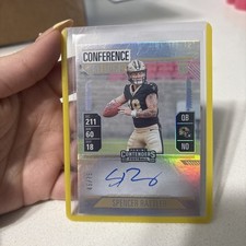 Panini 2024 Contenders Spencer Rattler Saints Conf Ticket RC Auto /75 #116