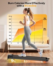 3.5HP 4in1 Foldable Treadmill W 15% Incline LED Electric Running Joggin For Home 4