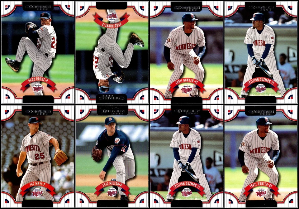 2002 Donruss Minnesota Twins (20) Card Lot - Running Low – Final Chance to Or... - Image 2 of 4