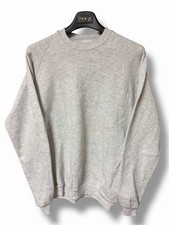 NWT Vintage Jerzees 90s Blank Crewneck Sweatshirt Size XL Gray USA 80s NuBlend