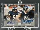 2018 Panini MIKE SINGLETARY / DAN HAMPTON Dual Auto "Team Tandems" SSP BEARS HOF