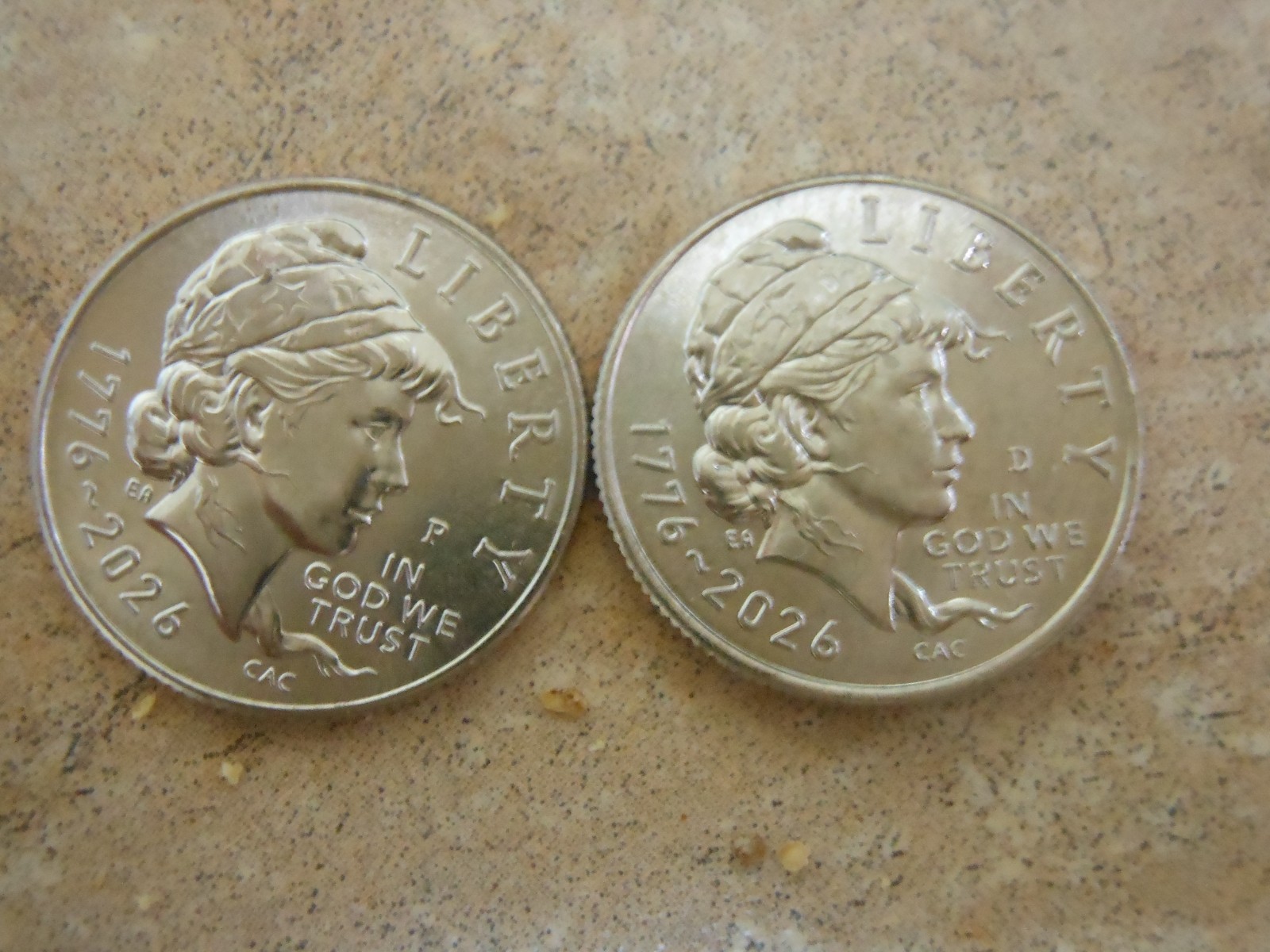 2026 P D - Semiquincentenial DIMES  - 2 coins - FREE SHIPPING