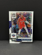 2022-23 Panini Donruss Optic Josh Richardson White Sparkle Prizm SP #198 Pelican