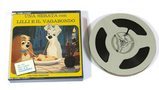 PRL) UNA SERATA CON LILLI E IL VAGABONDO WALT DISNEY SUPER 8 COLORE SONORO FILM