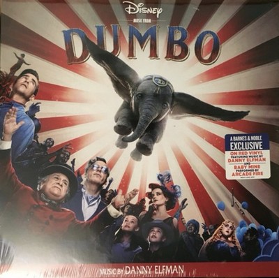 Dumbo Original Motion Picture Soundtrack By Danny Elfman *SEALED* Red Vinyl LP