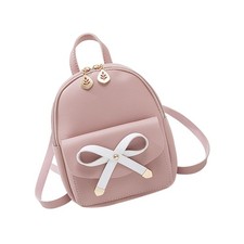 Trousse De Maquillage Voyage Mini Sac À Dos Nœud Pour Filles Mode