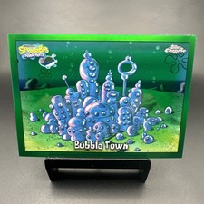 Bubble Town - 2025 Topps Chrome SpongeBob Kelp Green Refractor - #118