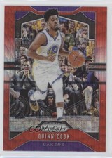 2019-20 Panini Prizm Ruby Wave Prizm Quinn Cook #105 0cv