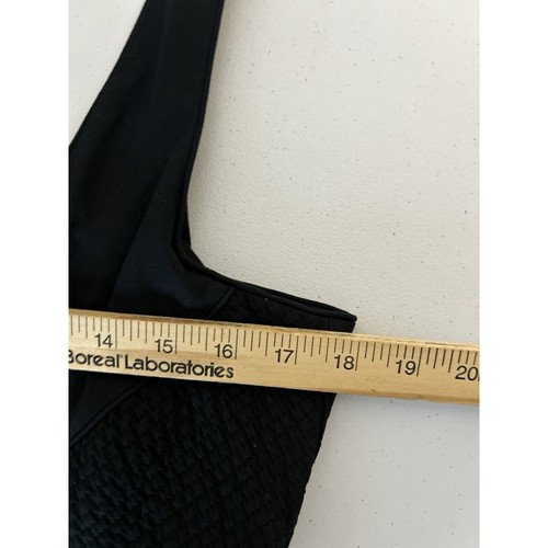 Banana Republic Factory Natalia Square Neck Poplin Midi Dress Black Women's 10 - Bild 8 von 10