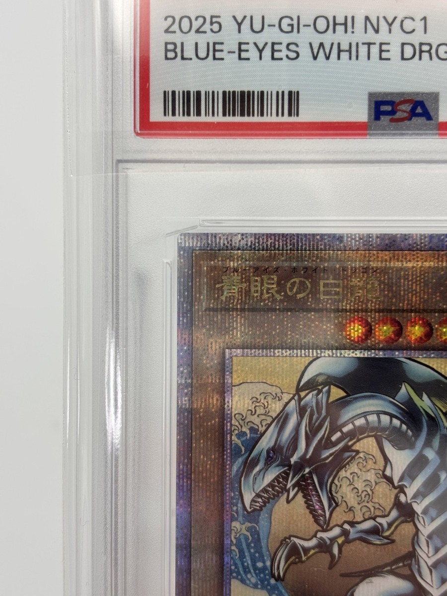 PSA10 Blue-Eyes White Dragon NYC1-JP001 Yu-Gi-Oh 25th Anniversary