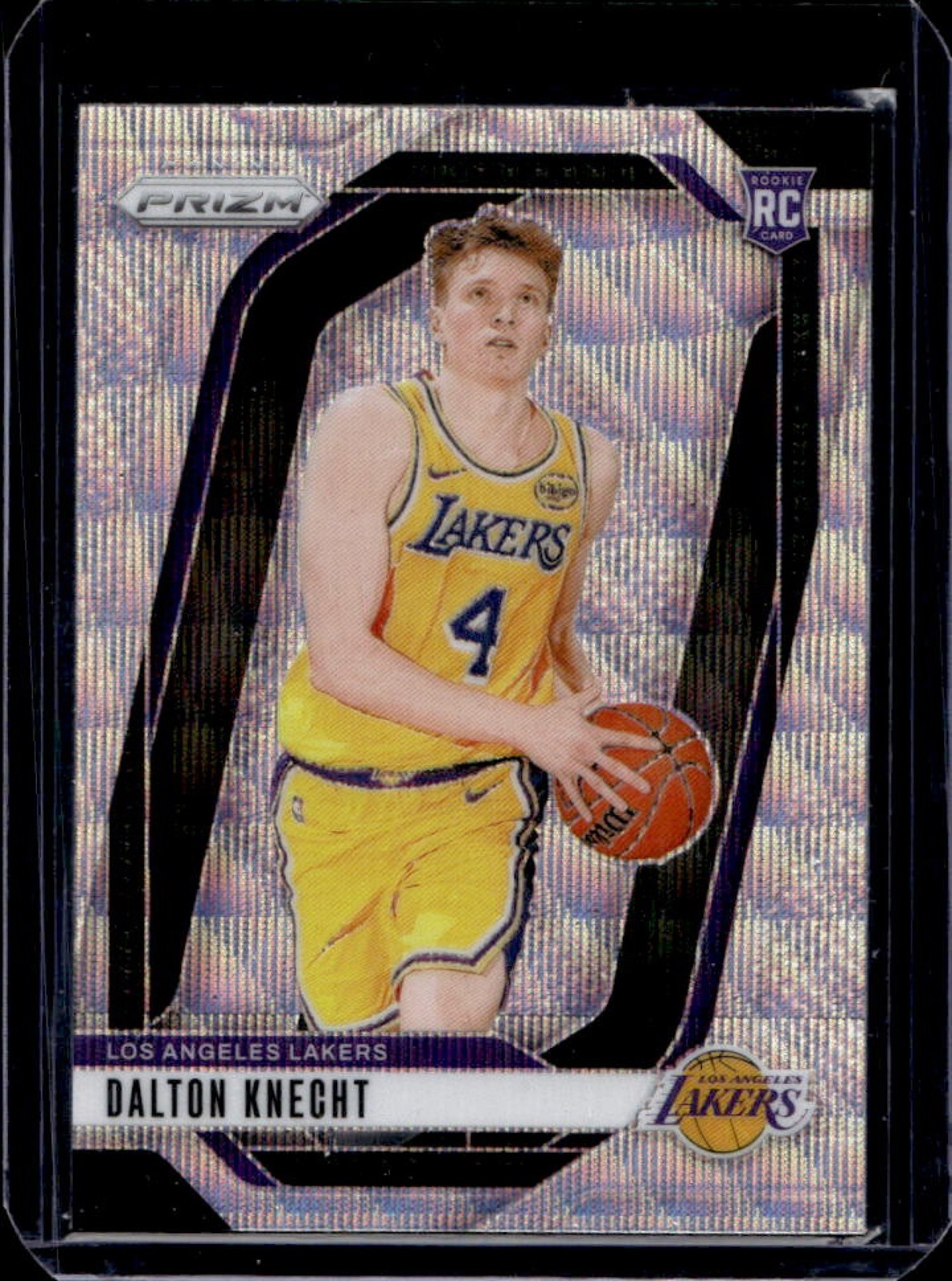 2024-25 Prizm Dalton Knecht RC Wave Rookie #238 Lakers
