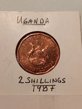 World Coin Classics - Uganda 2 Shillings 1987