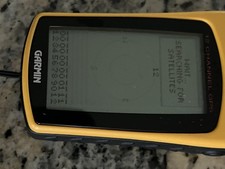 Garmin eTrex 12 Channel GPS Yellow Handheld Personal Navigator Tested