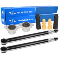 2X Sachs StoßDäMpfer + Service-Kit + Domlager Hinten FüR Fiesta 6 Mazda 2 DE