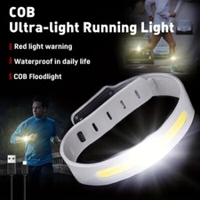 LED Wristband Light Armband Night Running Safety Bracelet USB Rechargeable
