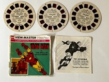 IRON MAN View-Master Reel Set w/ Booklet Marvel Comics 1977 Marvelmania MMMS
