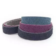Non Woven Sanding Belts for Surface Conditioning 1 X 30 Inch Select Grit 3 Pack