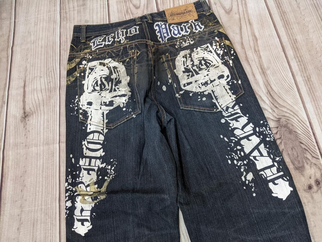 rawblue デニムパンツ　hiphopブラックデニム　y2k 2025年最新】rawblue デニムの人気アイテム - メルカリ