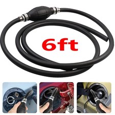 3/8" Marine Outboard Boat Motor Fuel/Gas Hose Line Assembly with Primer Bulb