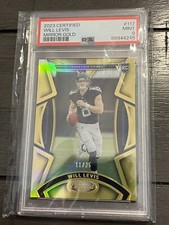 2023 Panini Certified #117 Will Levis Gold Mirror #’d /25 Titans