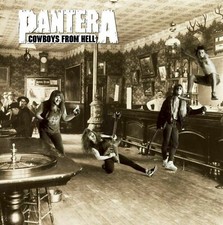 PANTERA Cowboys From Hell BANNER HUGE 4X4 Ft Fabric Poster Tapestry Flag art