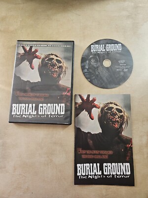 Burial Ground: Night of Terrors (DVD, 2002) Horror/Gore