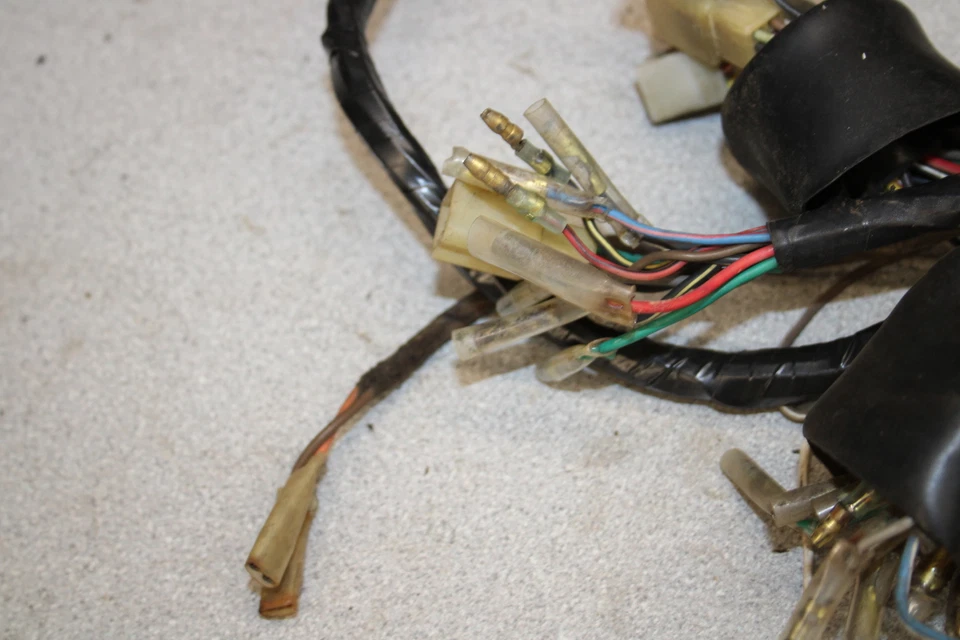 Kawasaki G4TR 1974 arnés de cableado del motor telar de cable del motor S7-2957.XN Foto 2 de 4