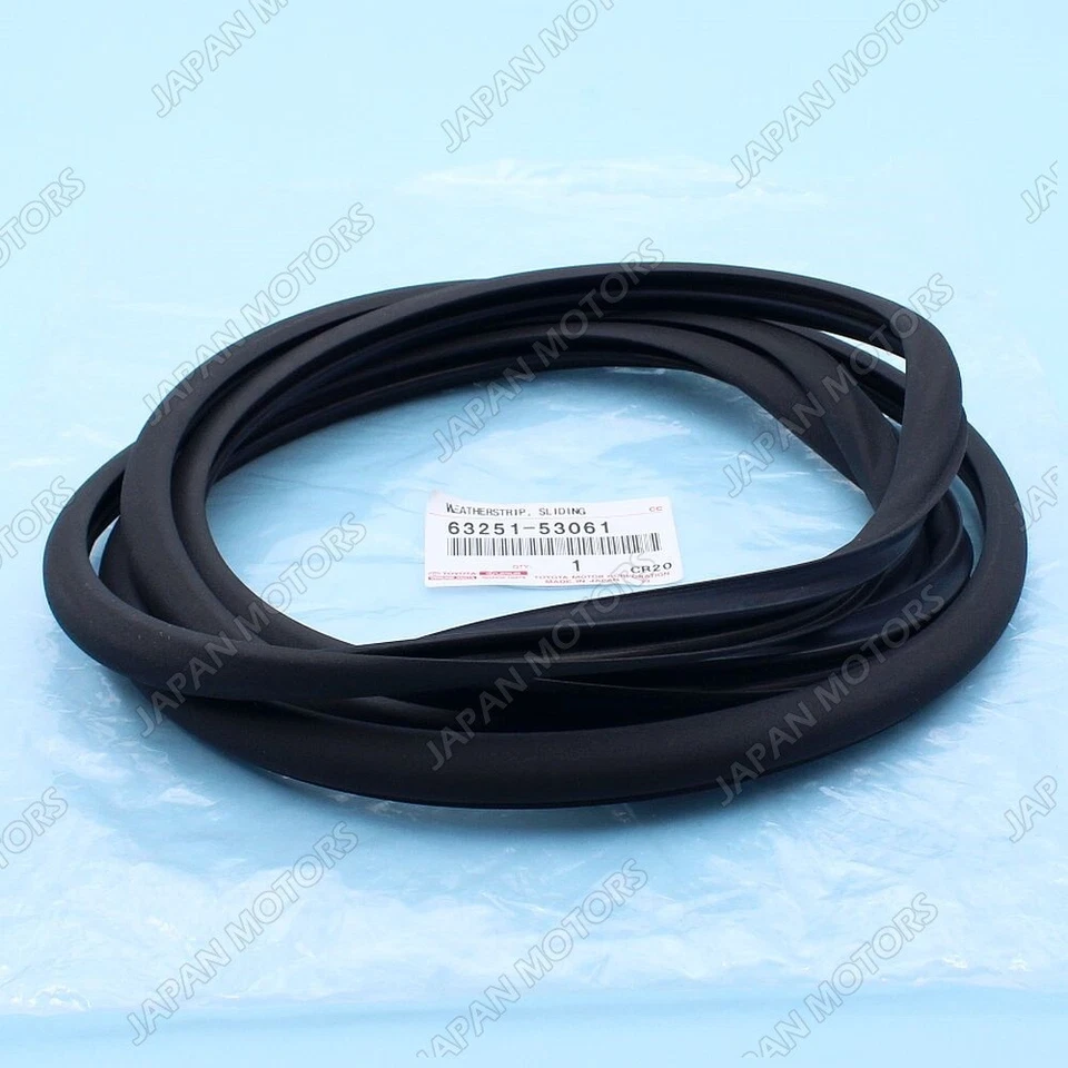 Sello impermeable techo corredizo de lujo genuino OEM Toyota Lexus IS300 IS350 6325153061 Foto 4 de 4