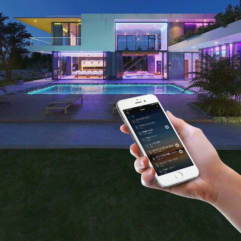 DC5-24V WIFI LED Controller+28keys Remote for WS2812B 2811 RGB ...