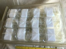 Qty. of 300 50ml flat top screw rack centrifuge tubes in 12 sealed packs of 25