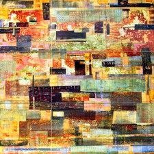 12.75 x 12.75 Accent Art Mural Ceramic Backsplash Colorful Tile 820