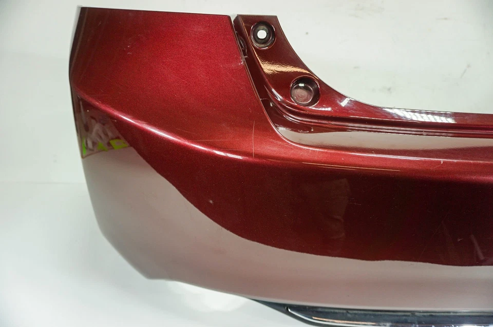 Conjunto de tampa de para-choque traseiro 13-15 Honda Accord LX OEM R548P, vermelho basco 5086 - Imagem 2 de 4