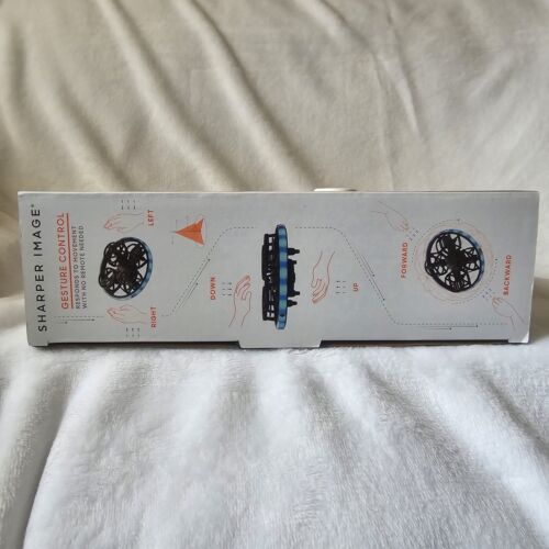 NIB Sharper Image 5" Glow Motion Drone Gesture Control USB-C Charge 8 LED Light - Picture 3 of 9