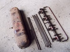 Farmall 400 450 Ih Tractor Engine Motor Push Rods Rocker Arm Oil Tube & Cover