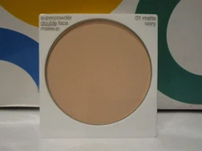CLINIQUE ~ SUPER POWDER DOUBLE FACE MAKEUP ~ # 01 MATTE IVORY ~ BLISTER PACK