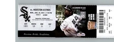 Houston Astros vs Chicago White Sox 8/26/2013 Full Ticket - Alejandro De Aza