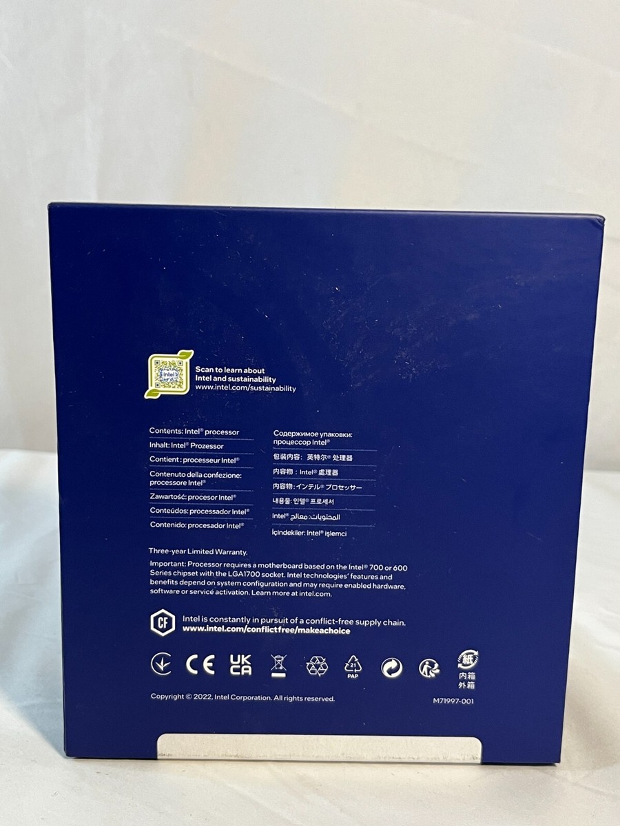 Intel Core i9-13900K 13th Gen 24-Core 3.00GHz Processor for Intel Core i9-13900K 13th Gen 24-Core 3.00GHz Processor for