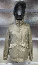 Burton Snowboard Jacket - Womens Small - Gold - Pink Liner - Snow Winter Ski