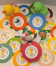 You've Been Ducked Tags/Ducked Tags/ 100 Tags with Rubber Bands/ Ducking Tags