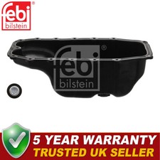Image of Febi Oil Sump Fits Combo Corsa Astra Bipper Doblo 500 Fiorino Panda Nemo