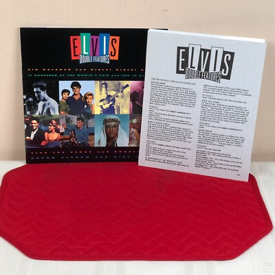 Elvis Presley Double Feature Brochure Photographs Viva Las Vegas Fun In Acapulco