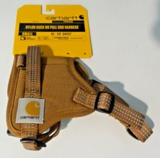 Carhartt Nylon Duck No Pull Dog Harness Adjustable Small PH0486 "BRAND NEW"