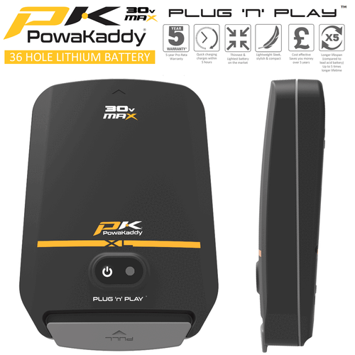 POWAKADDY 2025 CT10 GPS EXTENDED LITHIUM ELECTRIC GOLF TROLLEY +TRAVEL COVER - Picture 14 of 16