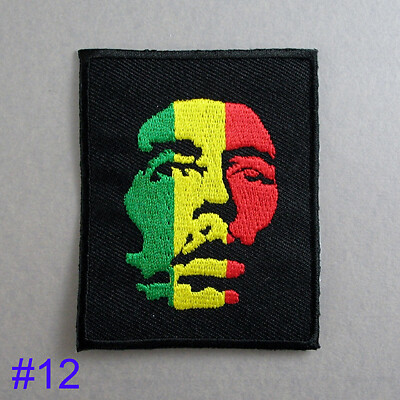 Rasta Iron On / Sew On Cloth Patch Badge Appliqué Hot Fix Jah Reggae Dub Jamaica - Picture 13 of 26