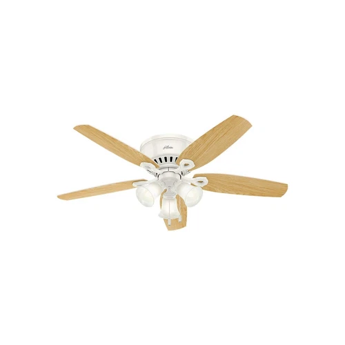 Hunter Fan Company Indoor 53326 52" Builder Low Profile Ceiling Fan with Ligh... - Picture 5 of 9